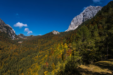 Autumn in Triglav National Park, Tolmin, Slovenia