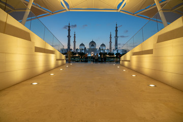 Abu dhabi grand mosque, United arabic emirates