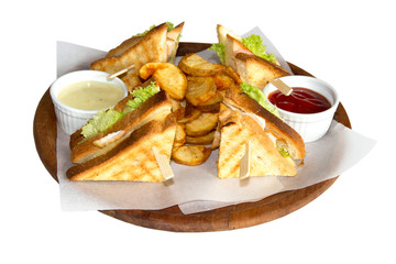 Greek club sandwich