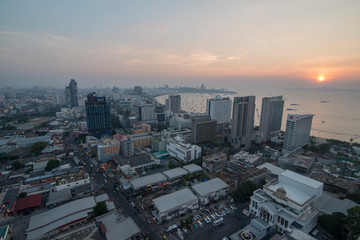 Fototapeta premium THAILAND PATTAYA CITY VIEW