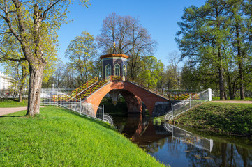 Bridge across canal in Alexander's park
