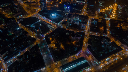  night city from a height