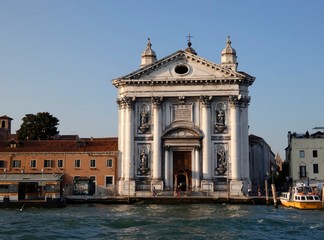 Fototapeta premium Iglesia de Santa Maria del Rosario,Venecia.