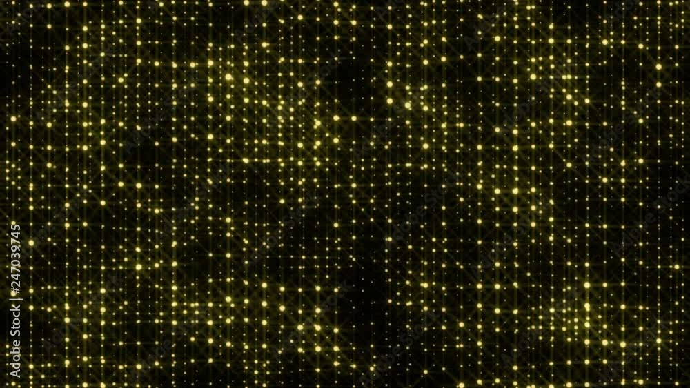 Wall mural beautiful abstract background with falling sparkling particles