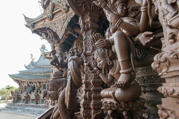 Fototapeta premium THAILAND PATTAYA SANCTUARY OF TRUTH