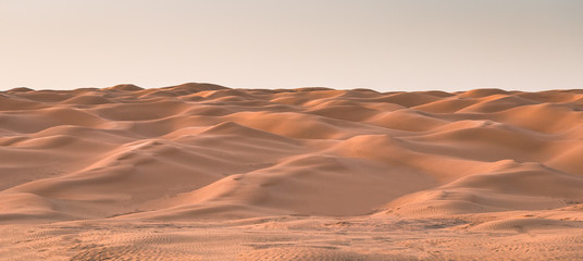 Sahara Desert of Tunisia, Grand Erg Oriental. Most beautiful dunes