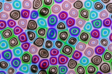 Abstract stained glass mosaic background, purple tones