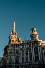 Fototapeta premium Historic architecture in Madrid, Spain