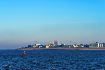 Obraz premium Fährüberfahrt nach Norderney