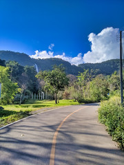 road in the mountains