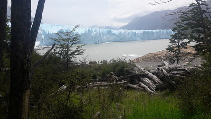 A glacier like that is a persistent body of dense ice that is constantly moving under its own weight