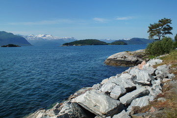 coast of the island