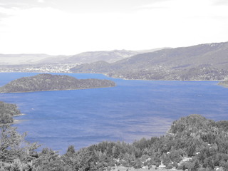 lake in mountains