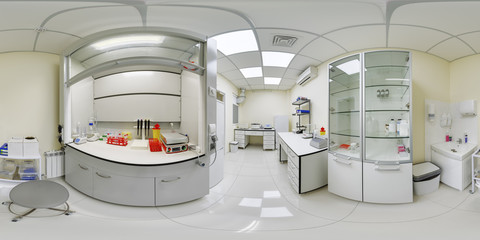 Panorama 360 Medical Laboratory for analysis of human blood to identify malignant and benign...