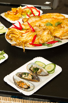 Festival Vietnamese cuisine. Exotic food