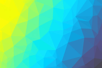 multi colored triangle background - illustration