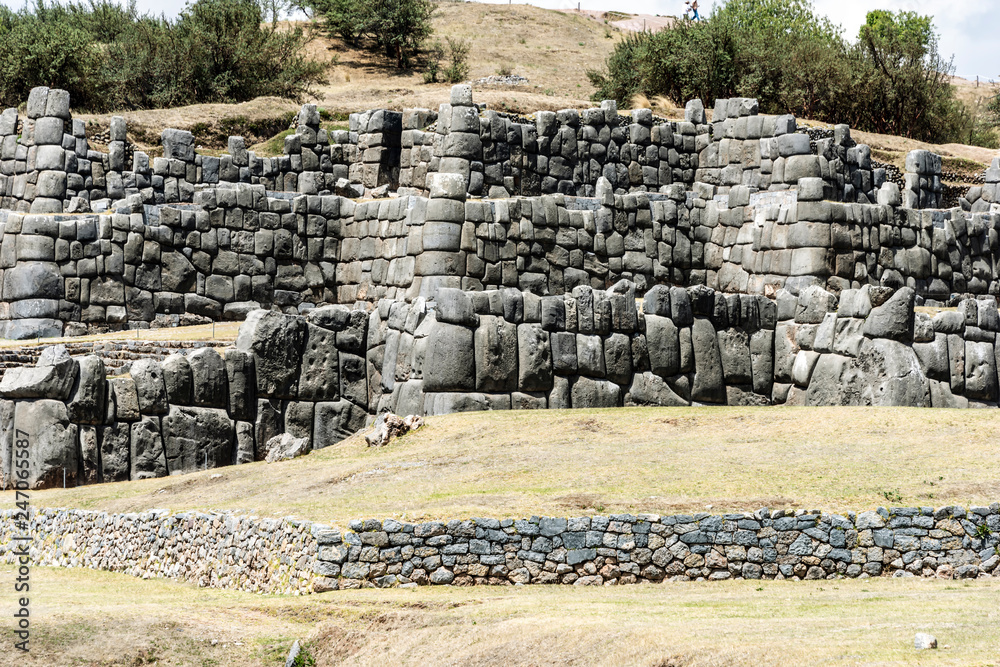 Wall mural Inca Wall Near Cuzco