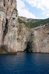 Fototapeta na wymiar natural cave mediterranean