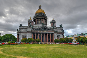 Fototapeta na wymiar Saint Isaac Cathedral - Saint Petersburg, Russia