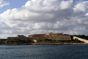 Fototapeta na wymiar Fort Manoel auf Manoel Island