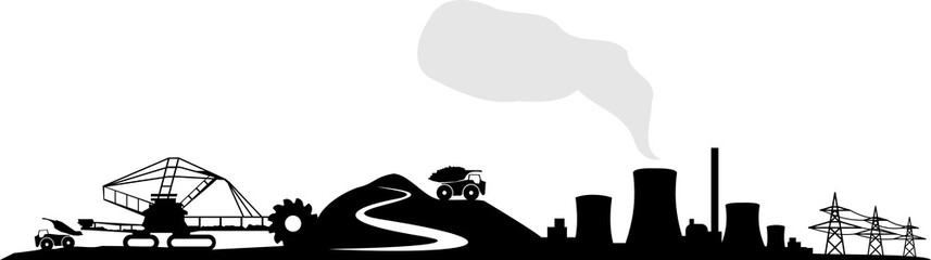 Coal Mining Skyline