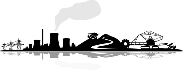 Coal Mining Skyline