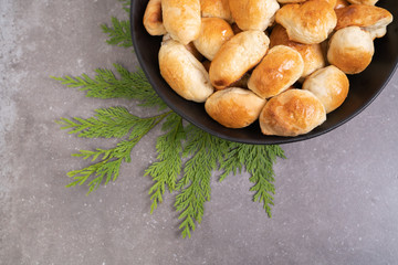 Bread Rolls Piragi Traditional Christmas Food