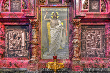 Obraz premium Church of the Savior on Spilled Blood - St. Petersburg, Russia