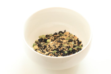 Japanese instant seaweed soup powder