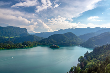Fototapeta na wymiar Lake Bled View