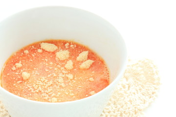 Egg wash and cheese for omelete cooking image