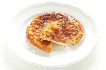 Homemade Spanish omelete