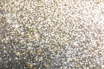 Bright beautiful shining silver glitter as background