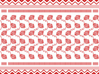 Keffiyeh Pattern Seamless Background Illustration