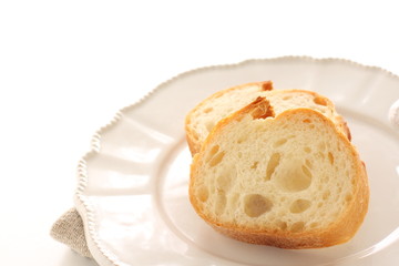 Sliced French bread Baguette