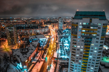 Minsk at night