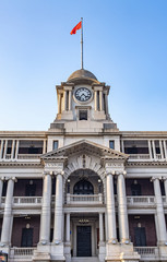 Obraz premium Former site of Guangdong Customs House, Guangzhou, Guangdong, China