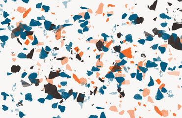 Terrazzo Organic Background Pattern