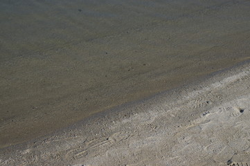 人工の砂浜
