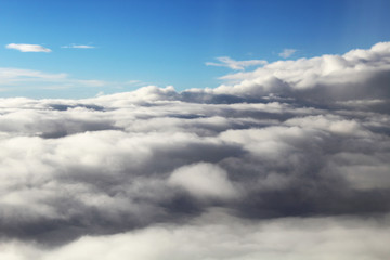 Beautiful blue sky with clouds background. Sky clouds.Sky with clouds weather nature cloud blue