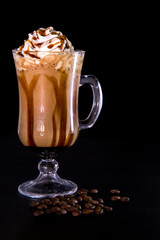 coffee isolated close concept