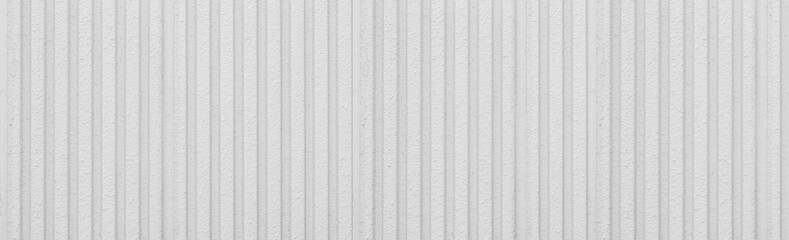 Fototapeta premium Panorama of Pattern of white cement wall background seamless