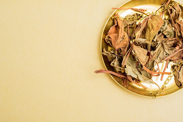 Chinese herbal medicine - dried Houttuynia / Chinese herbal tea