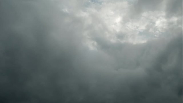 2019 Feb - Time Lapse of Storm Clouds In Two Layers