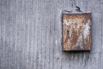 Old rusty metal background