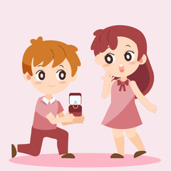 propose in valentines day