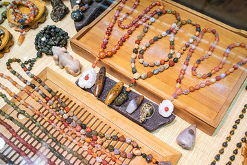 Beautiful Gobi stone jewelry / desert paint / Urhe Gobi jade / agate