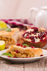 Apple strudel.