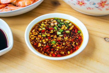 Chinese food sauce / hot sauce