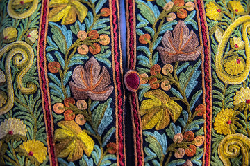 Beautiful handmade Persian woven garment